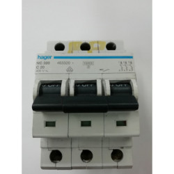 Hager Nc 320 C 20 McB 3 Phase