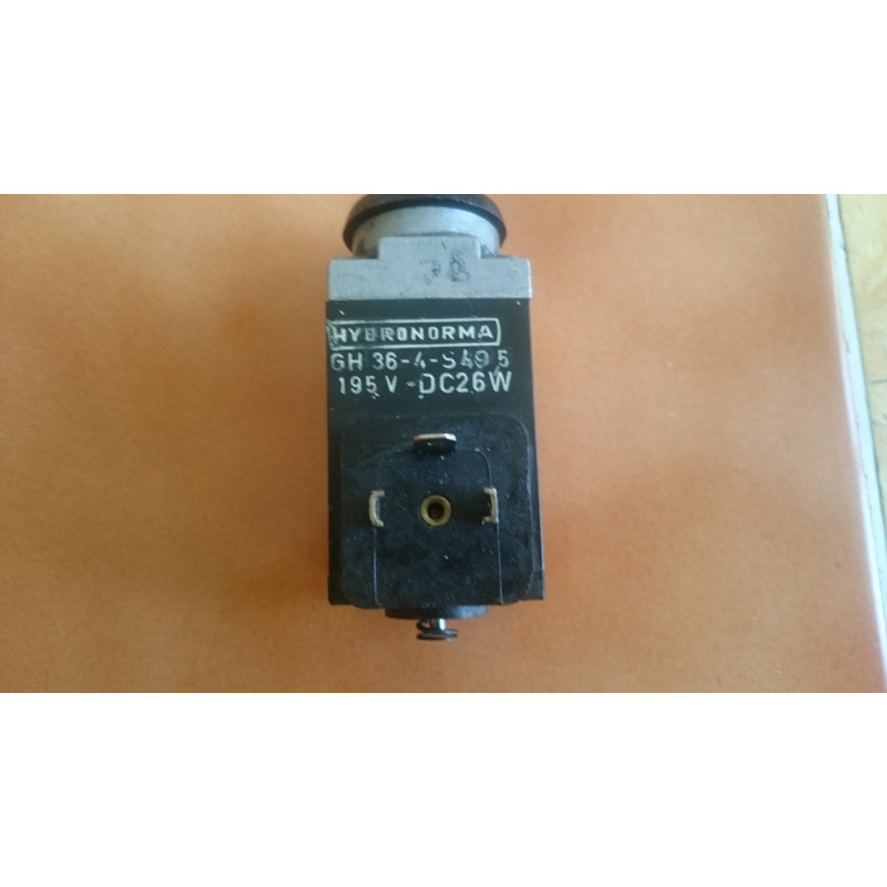 Hydronorma Gh36 4 S49 195 Vdc 26W Solenoid