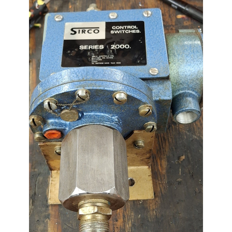 Sirco Type 9 2003 W S 70 210 Bar Pressure Switch