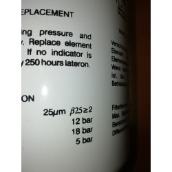 Omt Cs 05 B N 25 Micron 1/2 Bspp Hydraulic Oil Filter